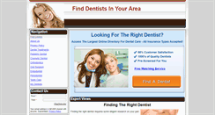 Desktop Screenshot of dentistoffices.org